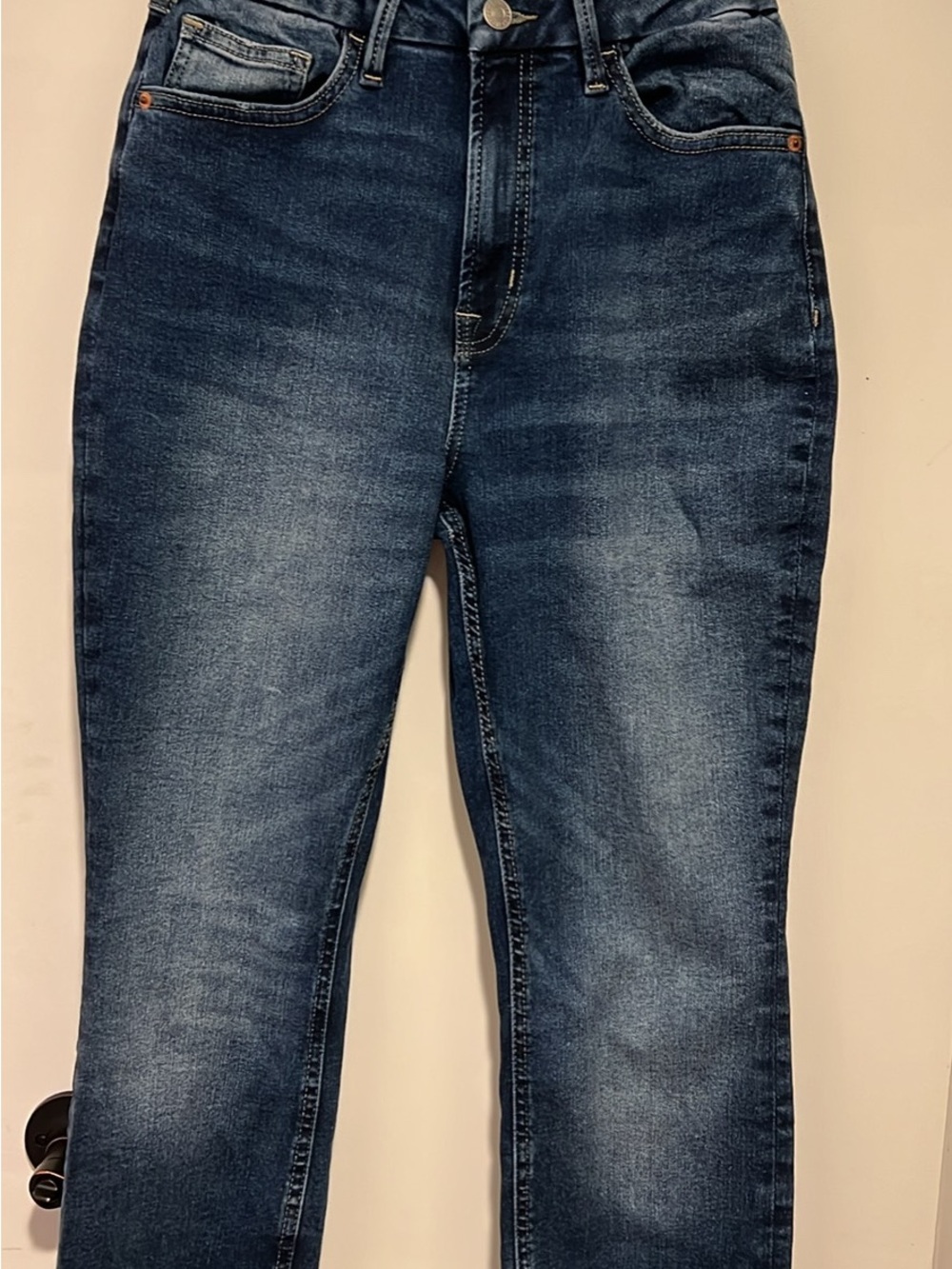 Forever 21 Dark Blue Skinny Jeans